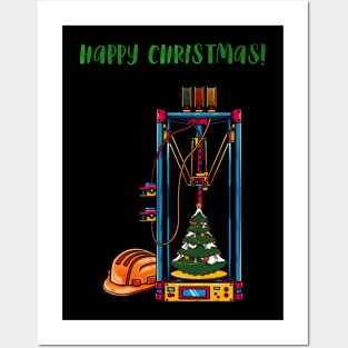 3D Printer #2 Christmas Edition Posters and Art